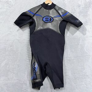 Bare Revel 2mm Mens Shorty Wetsuit 190-215lbs L Black‎ Neoprene
